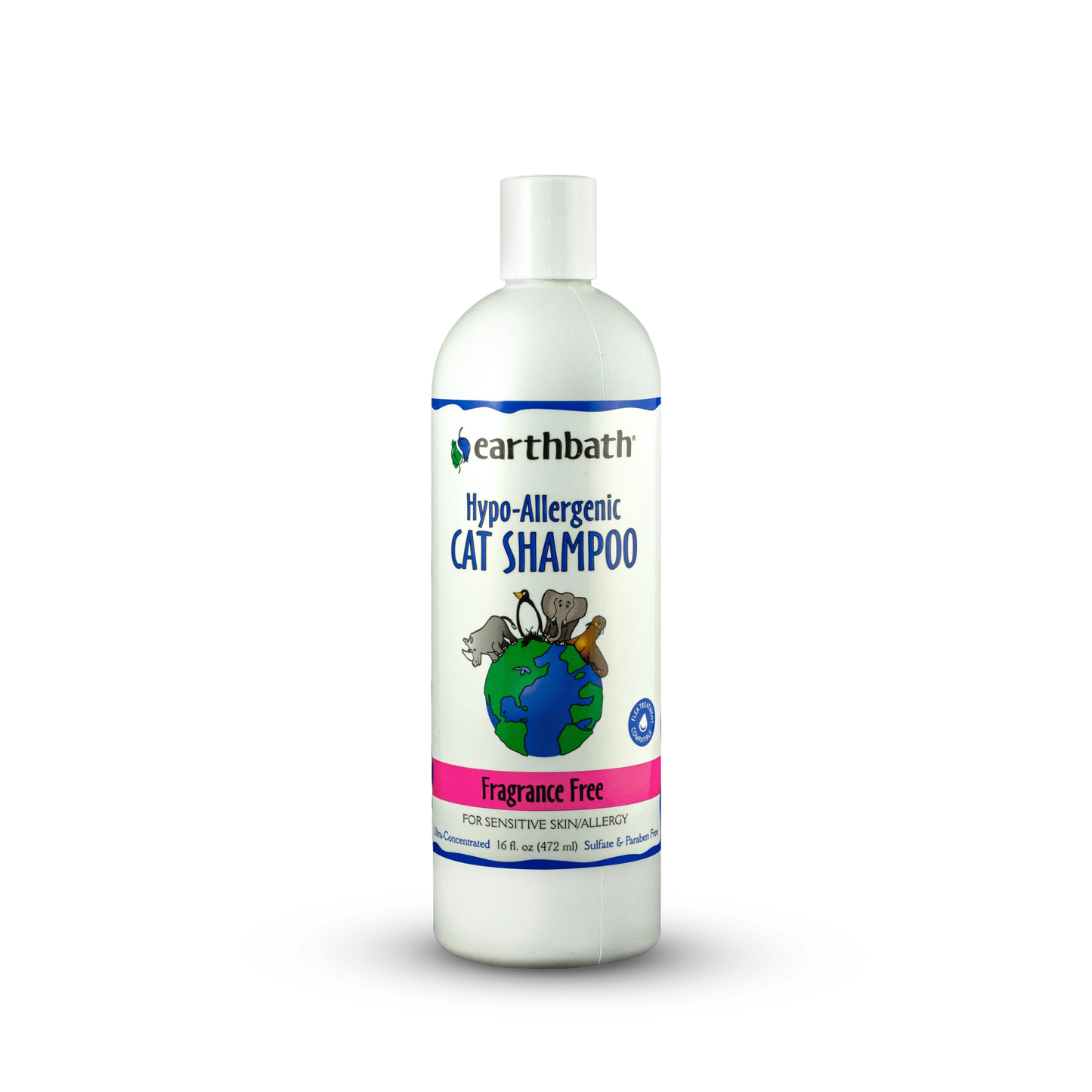 earthbath Hypoallergenic Cat Shampoo - 16oz - The Pet Source
