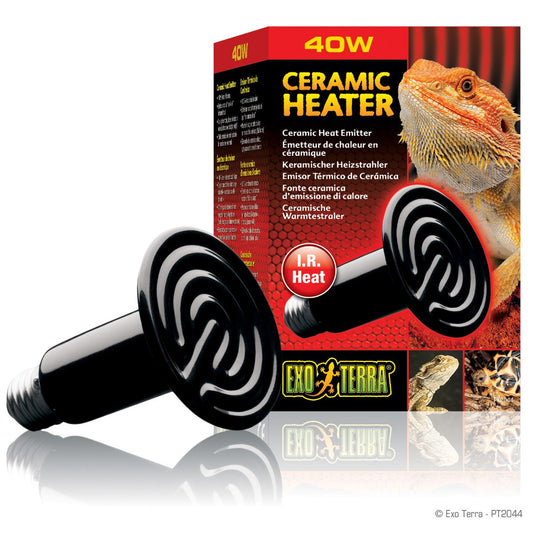 Exo Terra Ceramic Heater - 40 W - The Pet Source