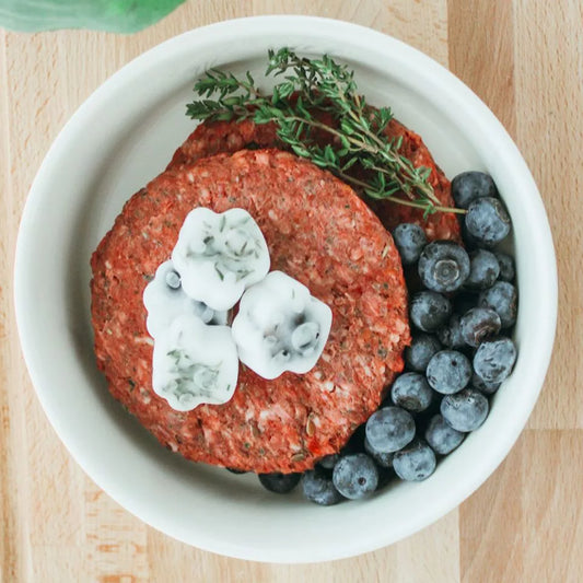 Faim Museau Beef & Apple Raw Frozen Dog Food - 6lb - The Pet Source