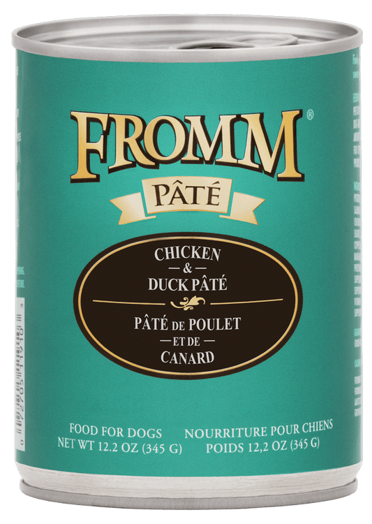 Fromm Chicken & Duck Pâté Wet Dog Food - 12.2oz - The Pet Source