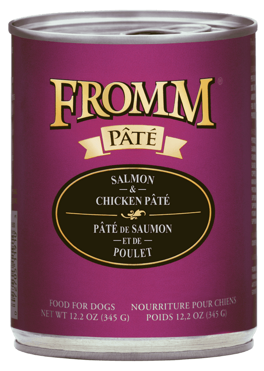 Fromm Salmon & Chicken Pâté Wet Dog Food - 12.2oz - The Pet Source
