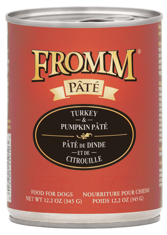 Fromm Turkey & Pumpkin Pâté Wet Dog Food - 12.2oz - The Pet Source