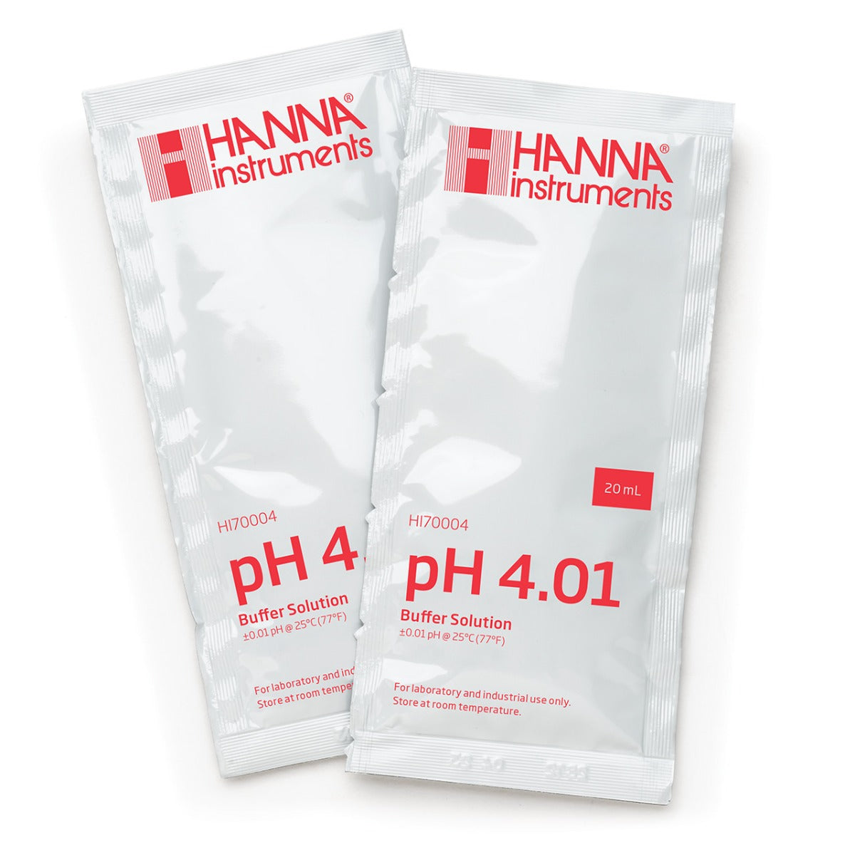 Hanna pH 4.01 Calibration Buffer Sachet (20 mL) - HI70004 - The Pet Source