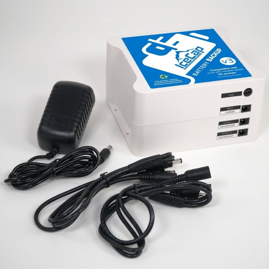 IceCap Battery Backup v3.0 for Aquarium Pumps - The Pet Source