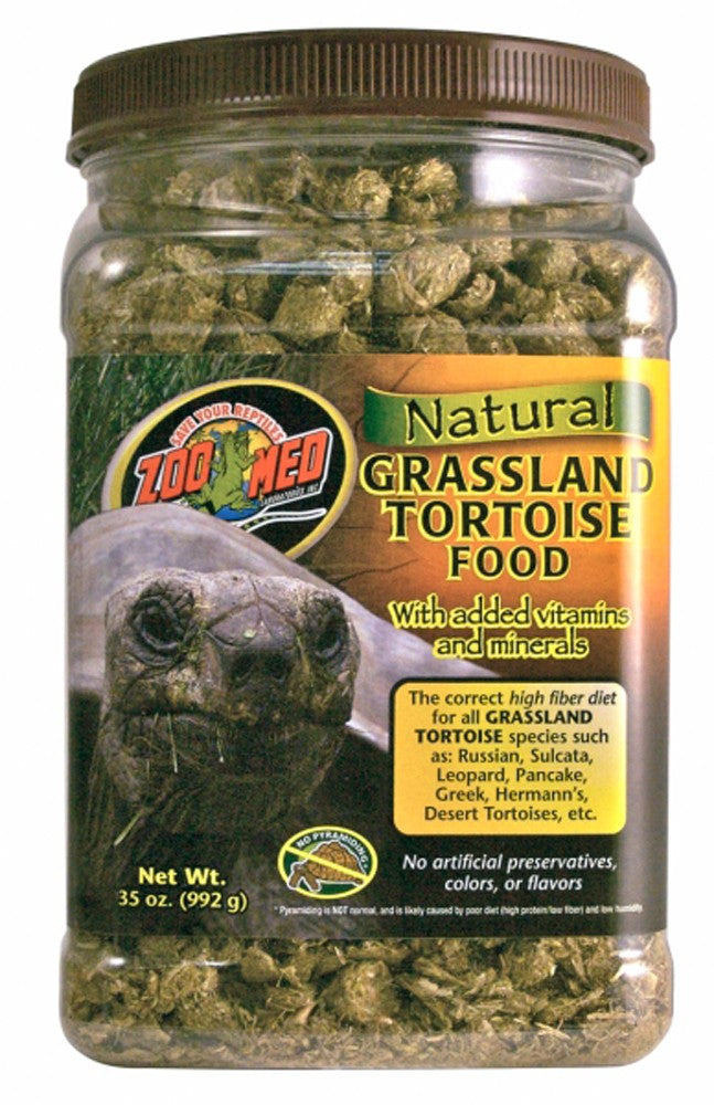 Zoo Med Natural Grassland Tortoise Food - 35 oz - The Pet Source