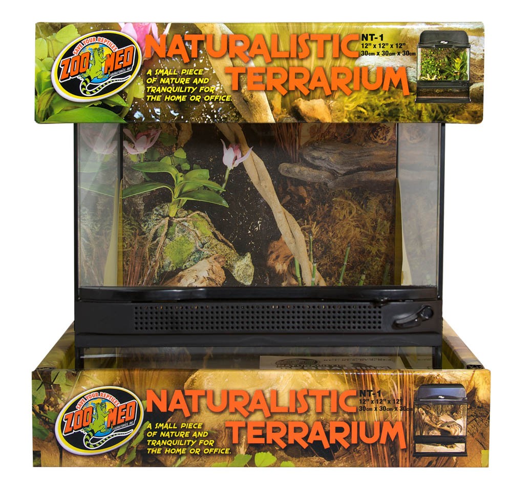 Zoo Med Naturalistic Terrarium - 12" x 12" x 12" - The Pet Source