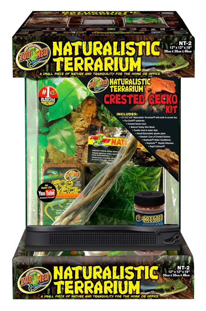 Zoo Med Naturalistic Terrarium Crested Gecko Kit - The Pet Source