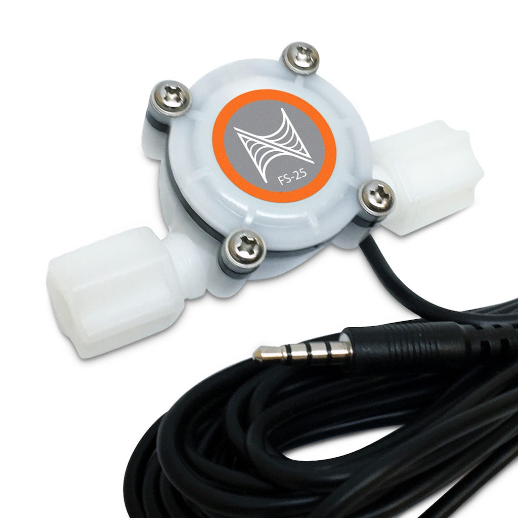 Neptune Systems Apex Flow Sensor - 1/4″ with push-fit connectors (FS-25) - The Pet Source