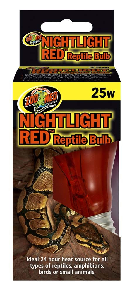 Zoo Med Nightlight Red Reptile Bulb - 25 W - The Pet Source