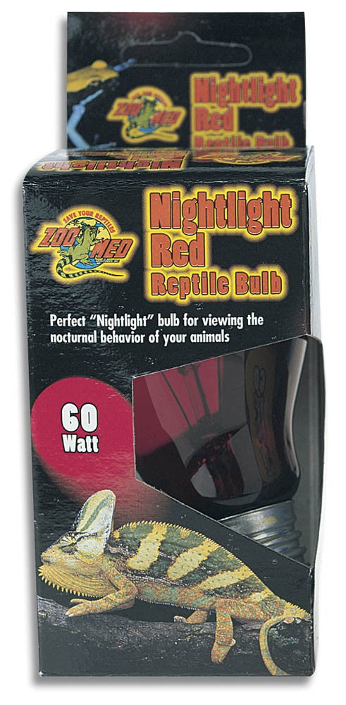 Zoo Med Nightlight Red Reptile Bulb - 60 W - The Pet Source