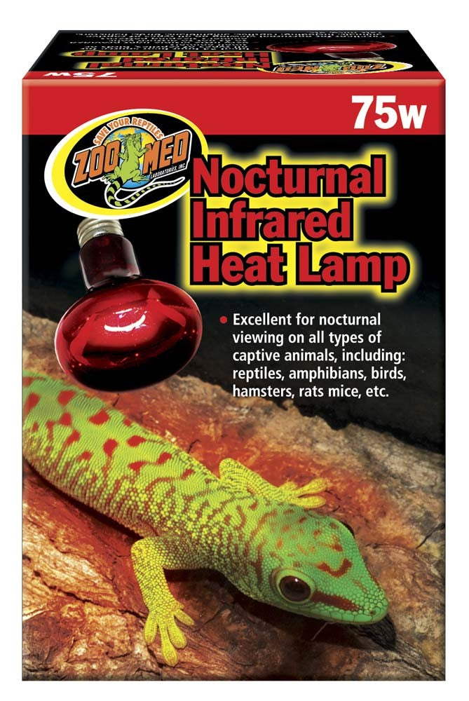 Zoo Med Nocturnal Infrared Heat Lamp - 75 W - The Pet Source