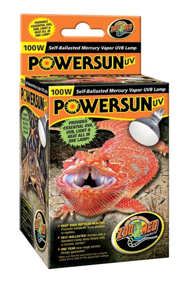 Zoo Med PowerSun UV - 100 W - The Pet Source