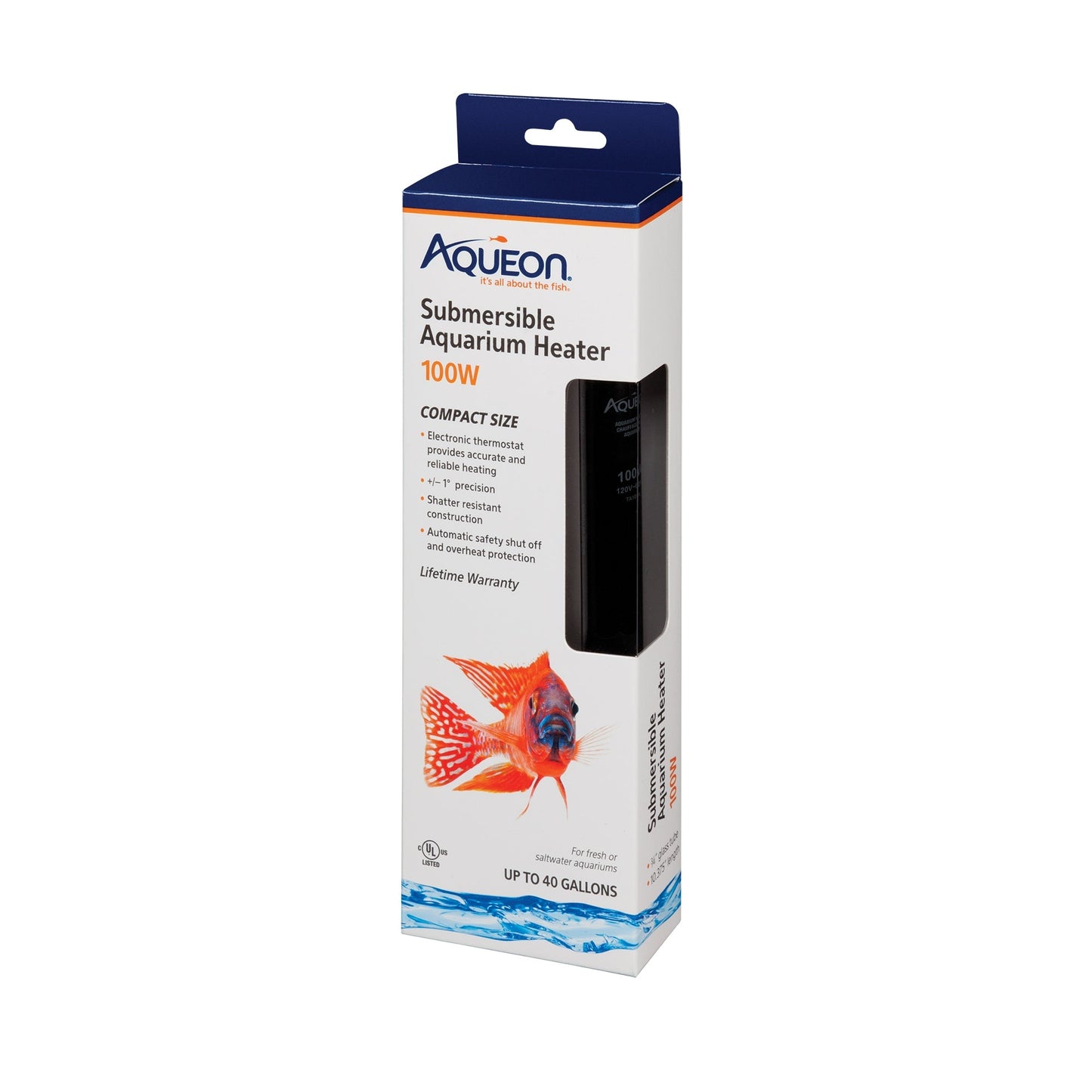 Aqueon Submersible Heater - 100 W - The Pet Source