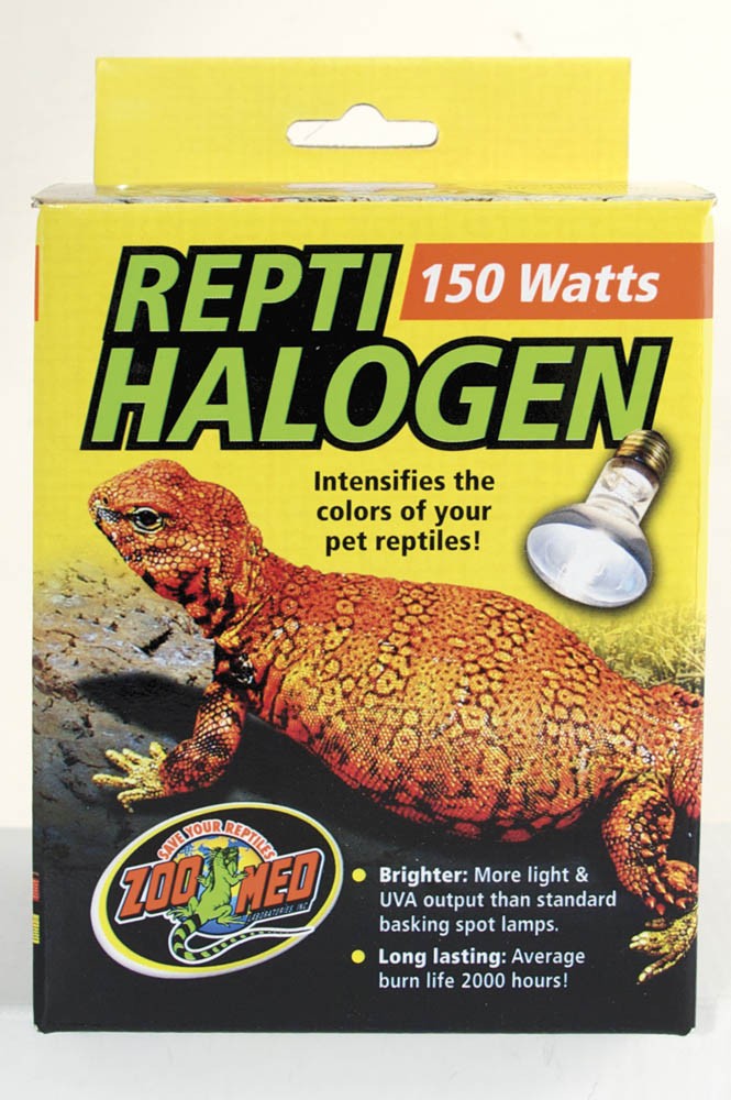 Zoo Med ReptiHalogen Heat Lamp - 150 W - The Pet Source