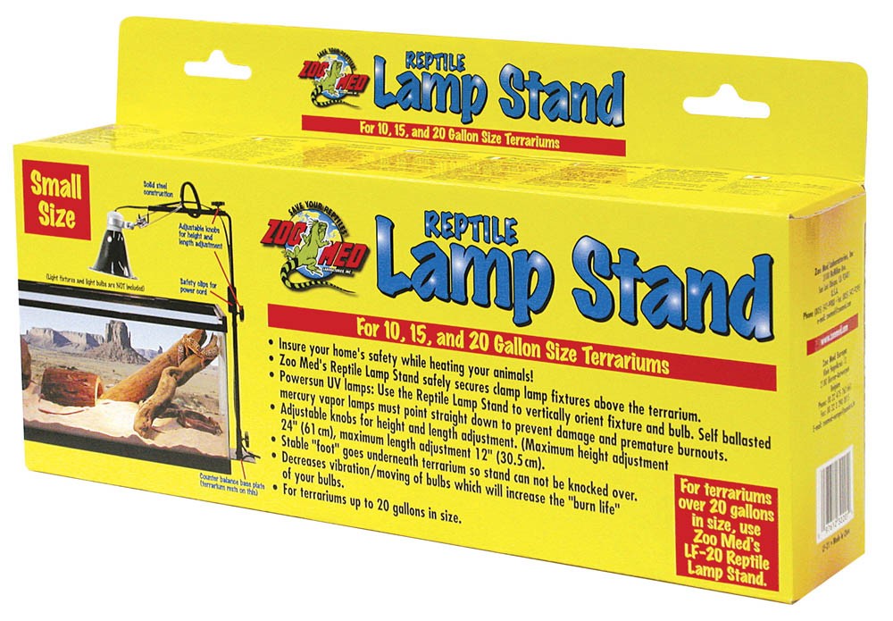 Zoo Med Reptile Lamp Stand - 10-20 gal - The Pet Source