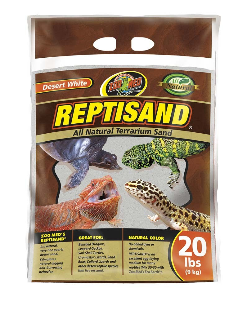Zoo Med ReptiSand Desert White - 20 lb - The Pet Source