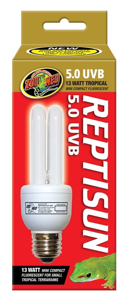 Zoo Med ReptiSun 5.0 Mini Compact Fluorescent - The Pet Source