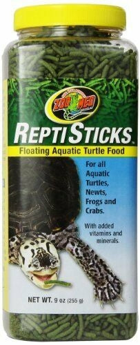Zoo Med ReptiSticks Floating Aquatic Turtle Food - 9 oz - The Pet Source