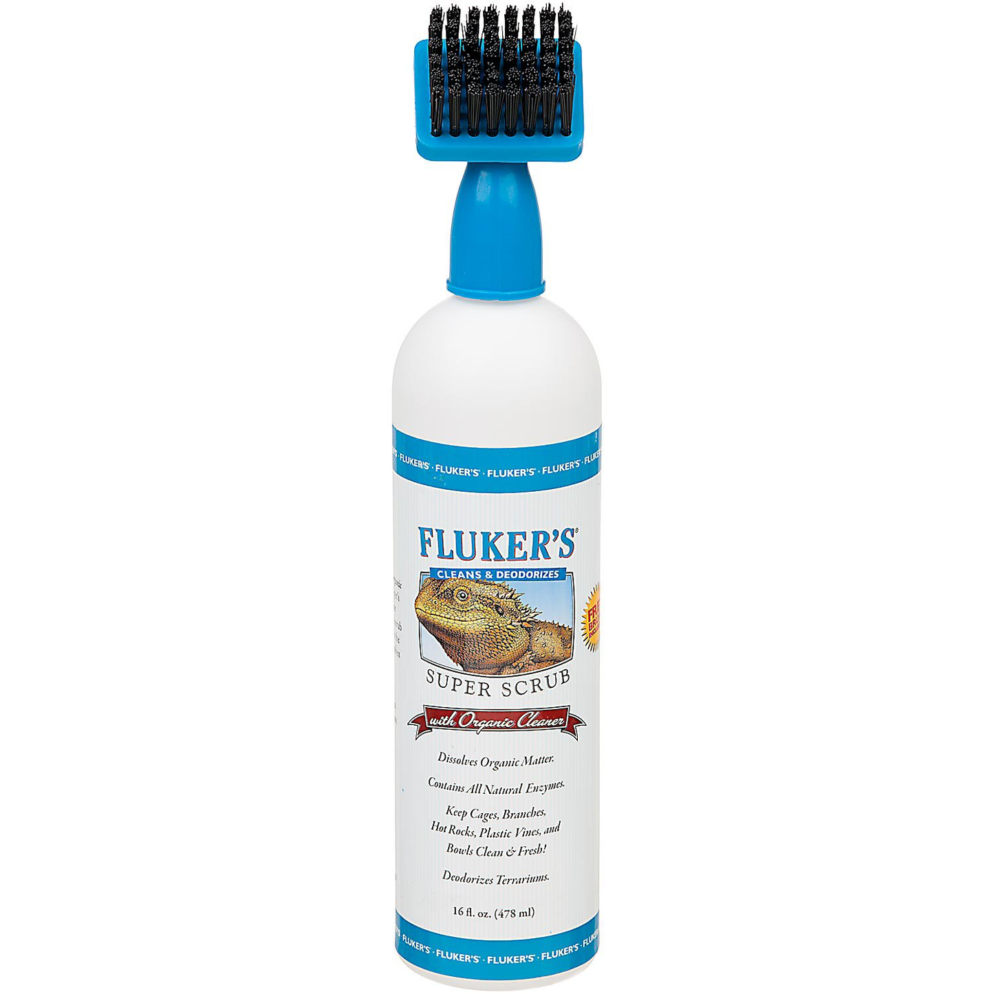 Fluker’s Super Scrub with Organic Cleaner - 16 oz - The Pet Source