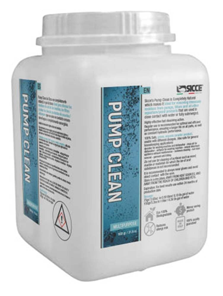 SICCE Pump Clean Aquarium Equipment Cleaner - 32oz (900g) - The Pet Source