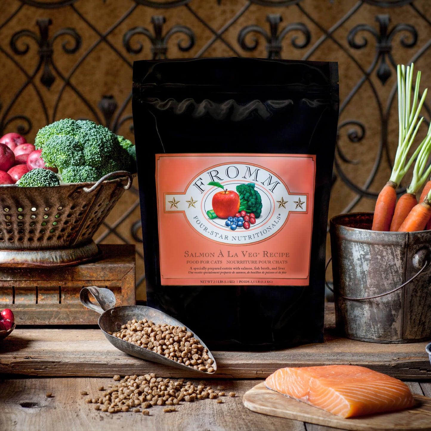 Fromm Salmon À La Veg Recipe Dry Cat Food - 4.54kg - The Pet Source