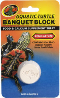 Zoo Med Aquatic Turtle Banquet Block - Regular Size - The Pet Source