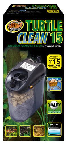 Zoo Med Turtle Clean 15 External Canister Filter - The Pet Source