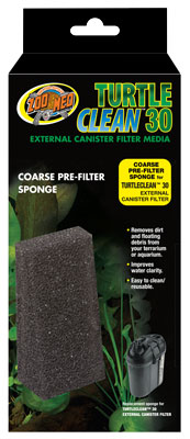 Zoo Med Turtle Clean 30 Coarse Pre-Filter Sponge - The Pet Source
