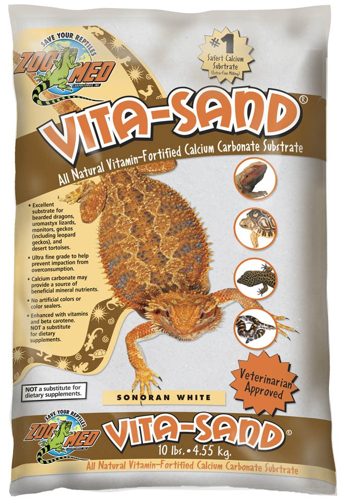 Zoo Med Vita-Sand Sonoran White - 10 lb - The Pet Source