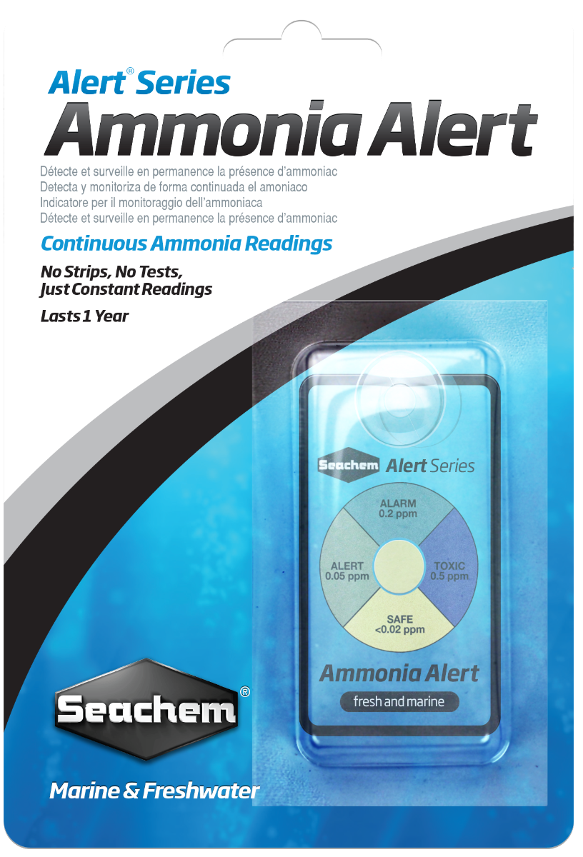 Seachem Ammonia Alert 1 Year Monitor - The Pet Source