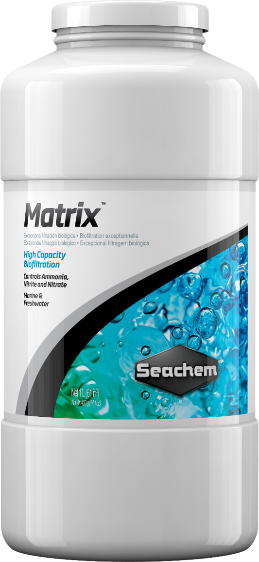 Seachem Matrix Bio-Media - 1 L - The Pet Source