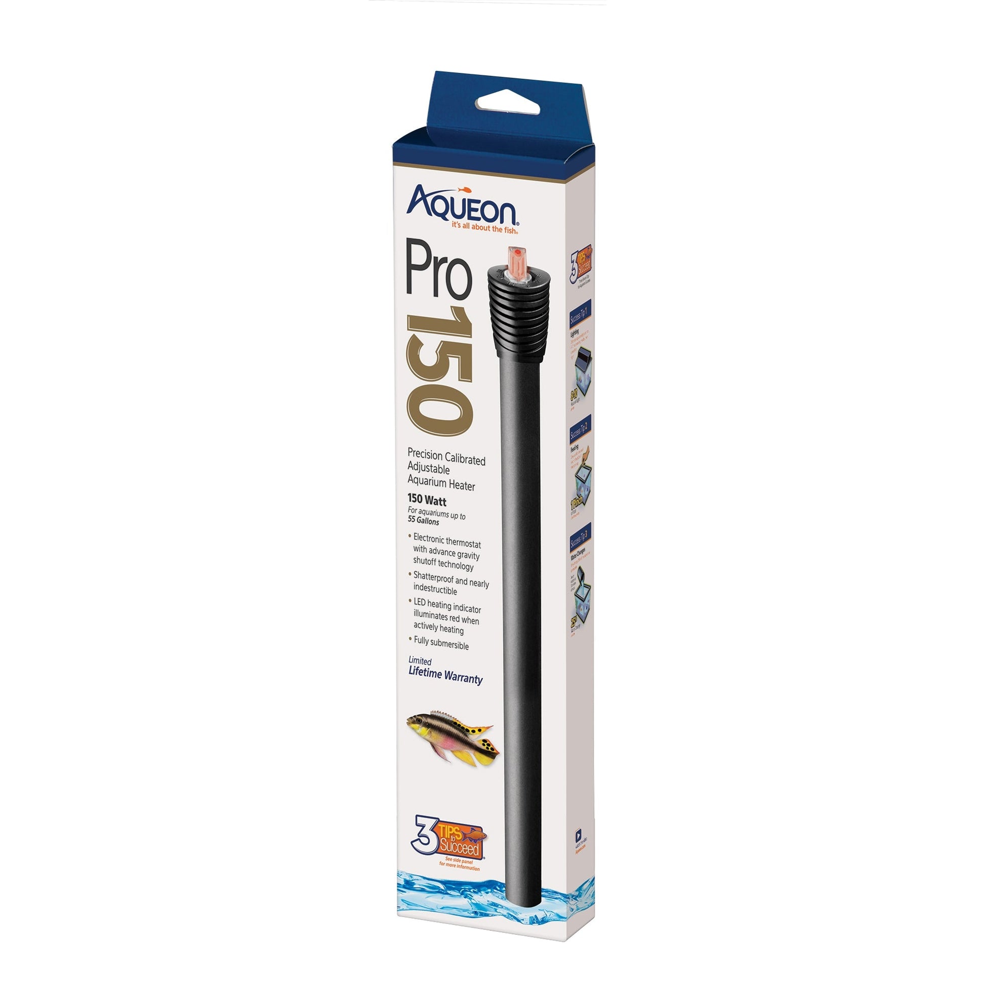 Aqueon Pro Submersible Heater - 150 W - The Pet Source