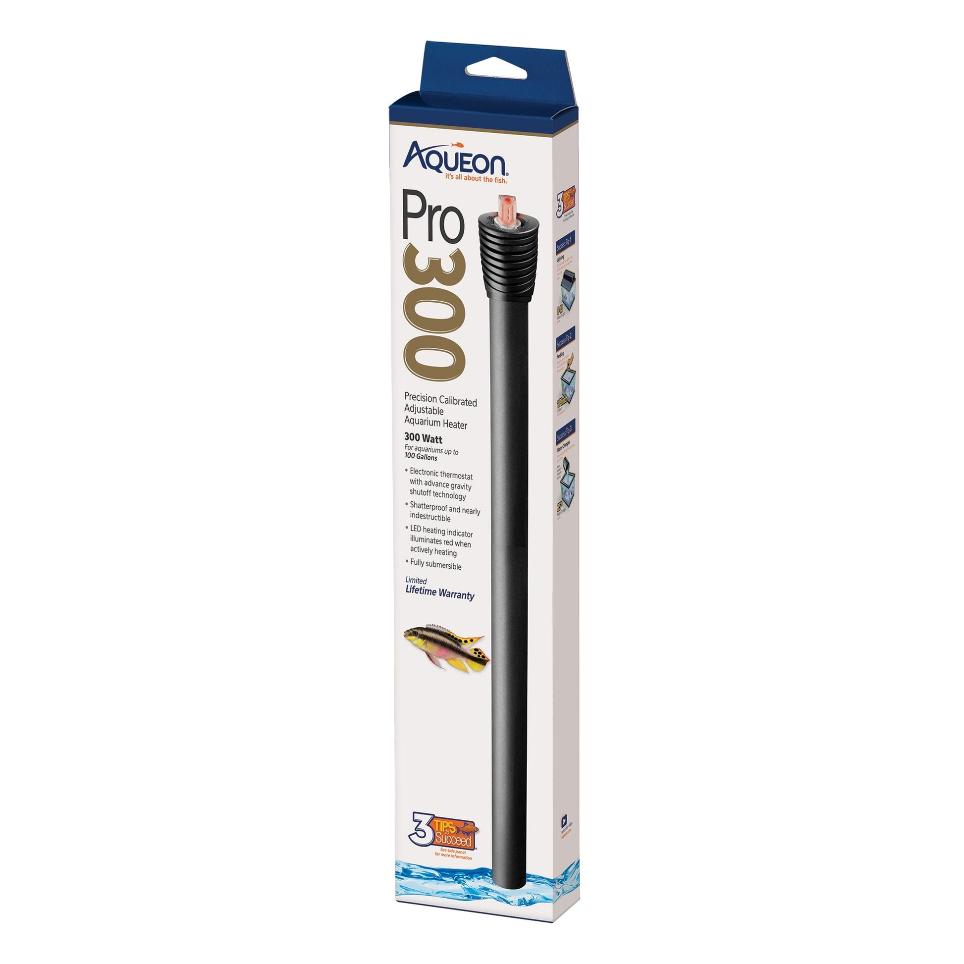 Aqueon Pro Submersible Heater - 300 W - The Pet Source