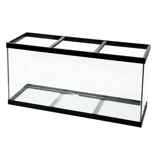 Aqueon Standard Rectangular Aquarium Black Trim 210 Gal - The Pet Source
