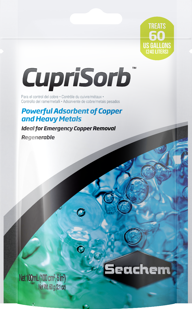 Seachem CupriSorb Bagged - 100ml - The Pet Source