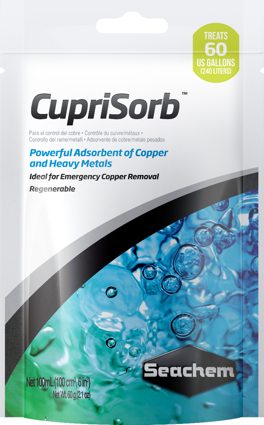 Seachem CupriSorb Bagged - 100ml - The Pet Source