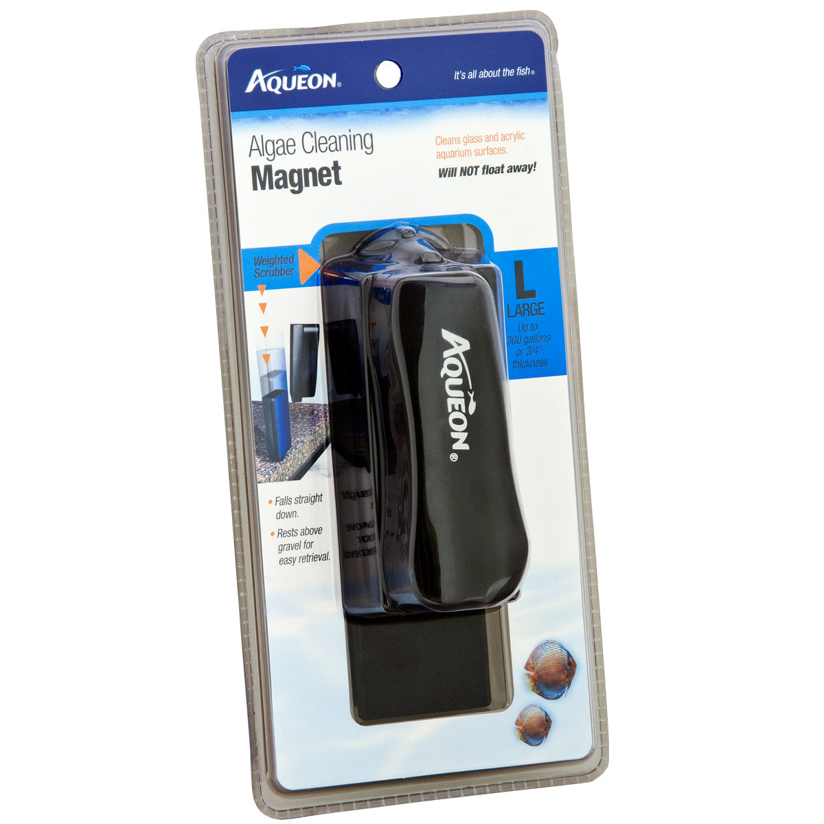 Aqueon Algae Cleaning Magnet - Large - The Pet Source