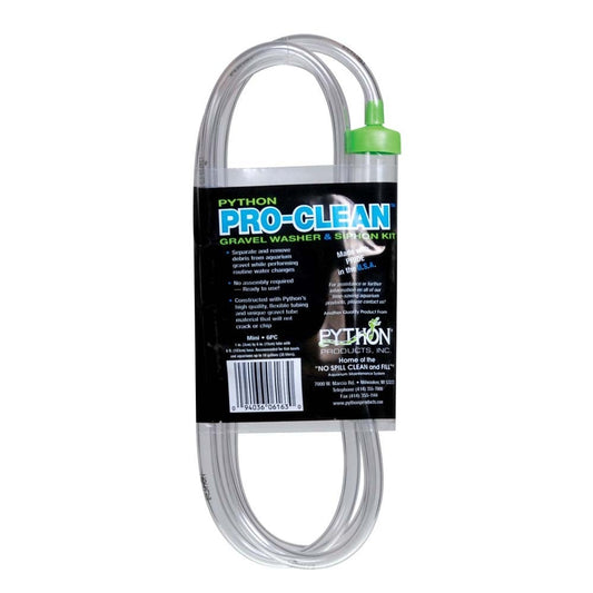 Python Products Pro-Clean Gravel Washer and Siphon - Mini - The Pet Source