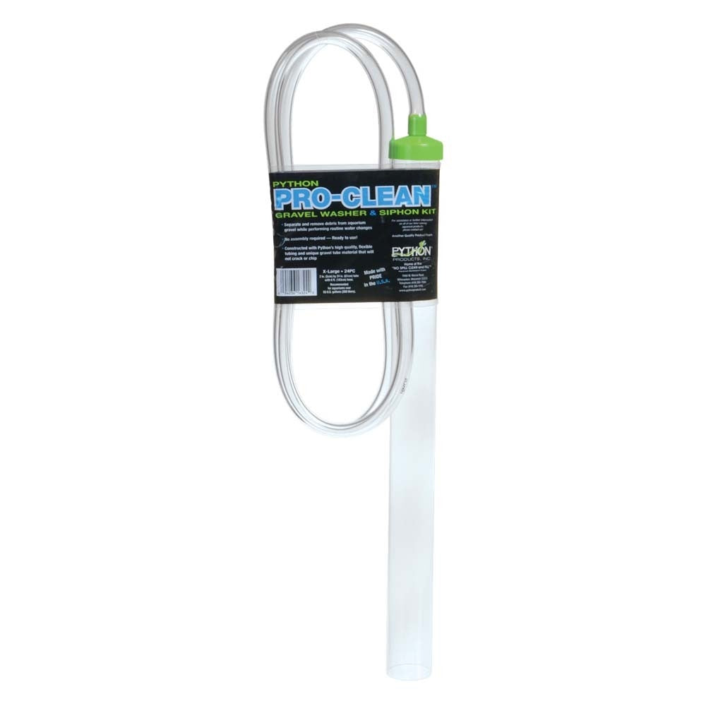 Python Products Pro-Clean Gravel Washer and Siphon Kit - X-Large - The Pet Source