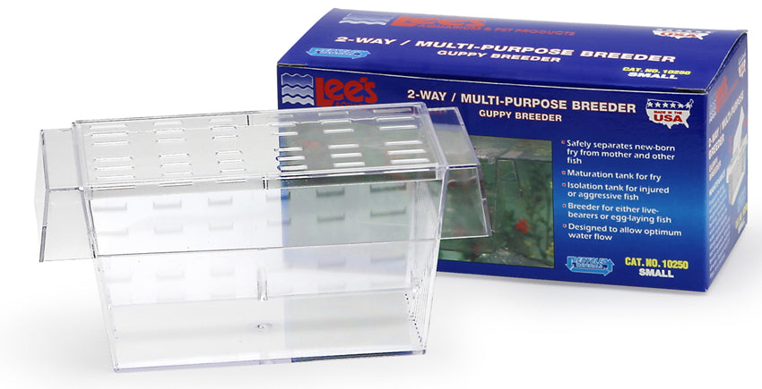 Lee's Two-Way Guppy Breeder Box - The Pet Source