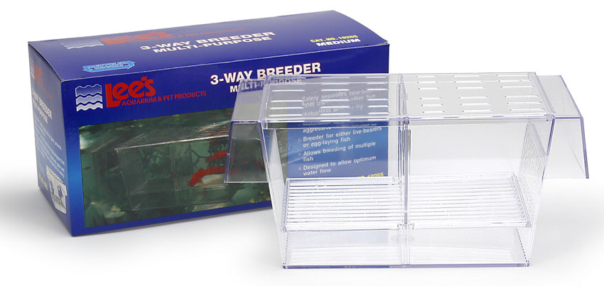 Lee's Three-Way Guppy Breeder Box - The Pet Source