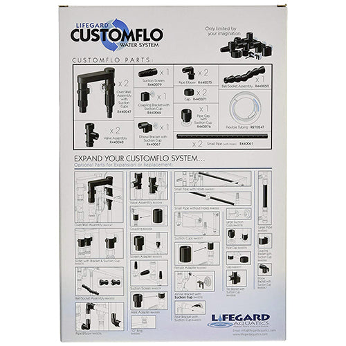 Lifegard Aquatics CustomFlo Water System Starter Kit - The Pet Source