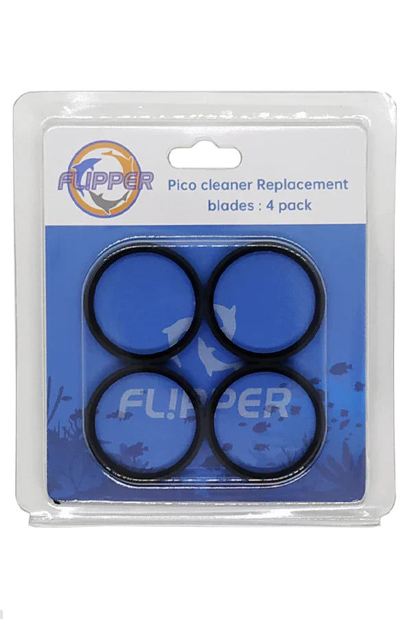 Flipper Pico 2 in 1 Aquarium Magnet Cleaner Replacement Blades - 4 Pack - The Pet Source