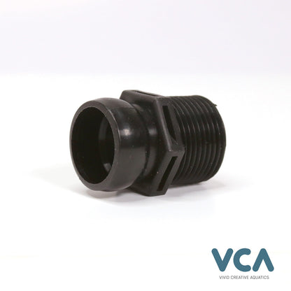 Vivid Creative Aquatics Jumbo 1in NPT Connector – Modular Hose Adapter - The Pet Source