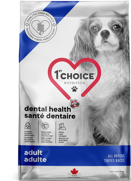 1st Choice Nutrition Dental Health Chicken Dry Adult Dog Food - 2kg - The Pet Source