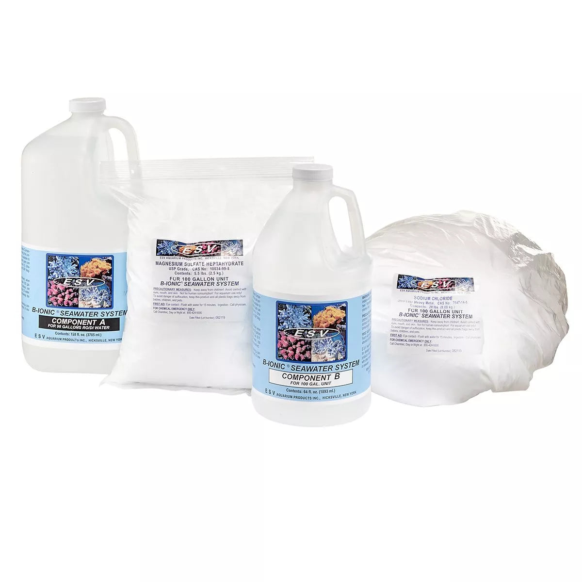 ESV B-Ionic Seawater System Refill Kit - 200 gal - The Pet Source