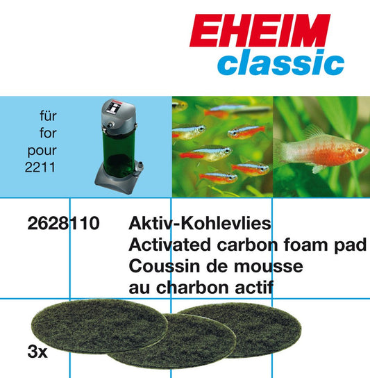 EHEIM Carbon Filter pad for Classic 2211 - The Pet Source