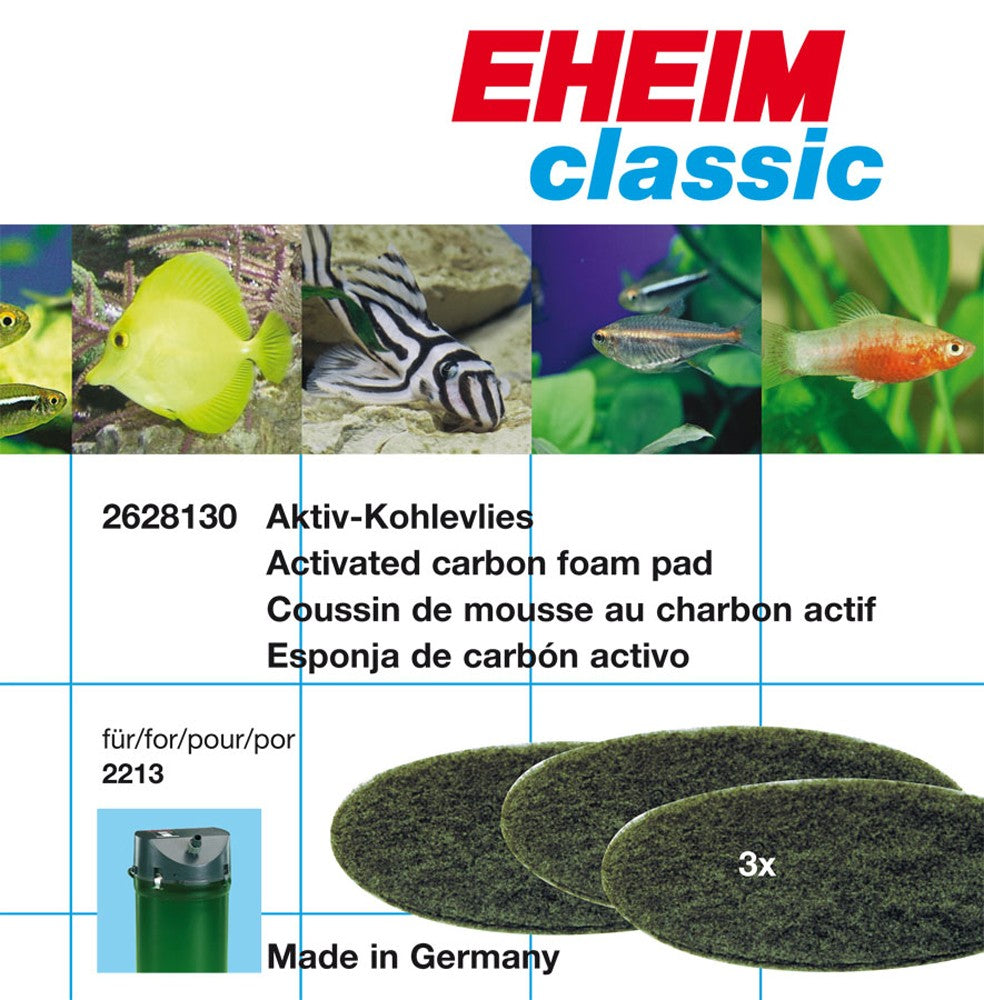 EHEIM Carbon Filter pad for Classic 2213 - The Pet Source