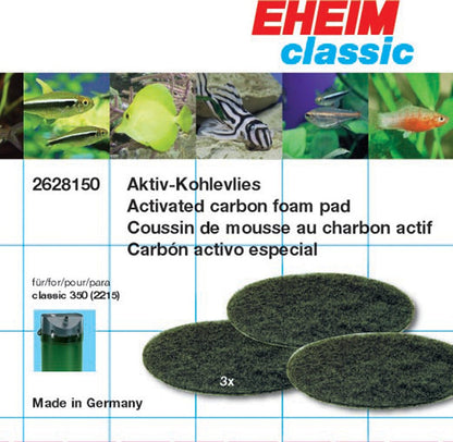 EHEIM Carbon Filter pad for Classic 2215 - The Pet Source
