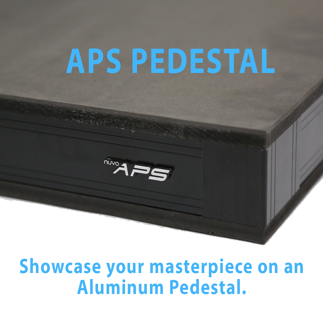 Innovative Marine NUVO Fusion Pro 2 - 20 AIO Aquarium w/ APS Pedestal - Black - The Pet Source